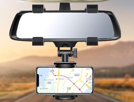 Suporte para GPS celular para retrovisor